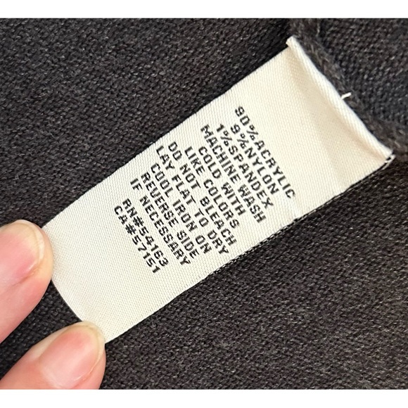 Eliza J Multicolor Stripe Knit Long Sleeve Fit & Flare Sweater Dress, Size Small - Picture 9 of 11